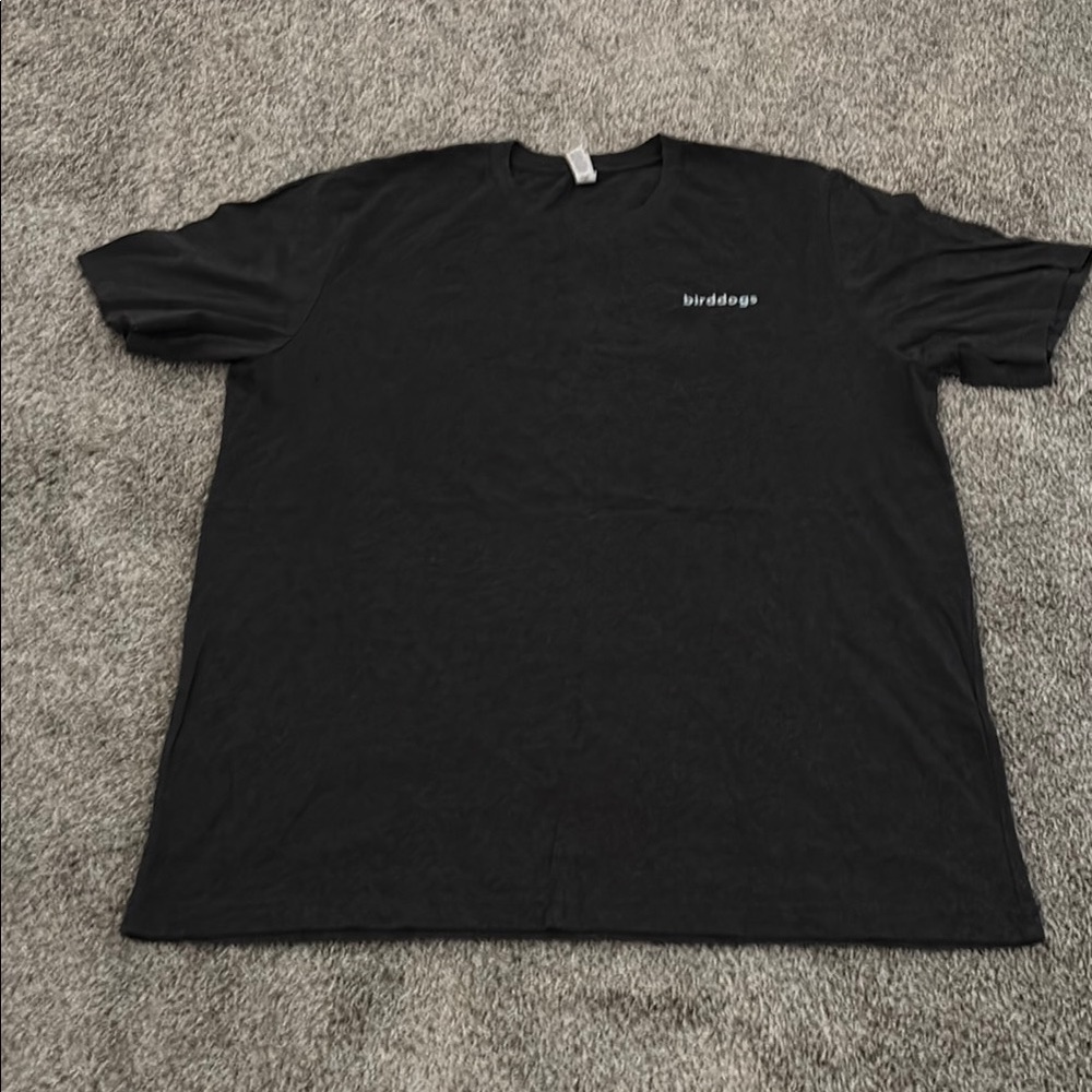 Birddogs Dark Gray Crew Neck Short Sleeve Tee